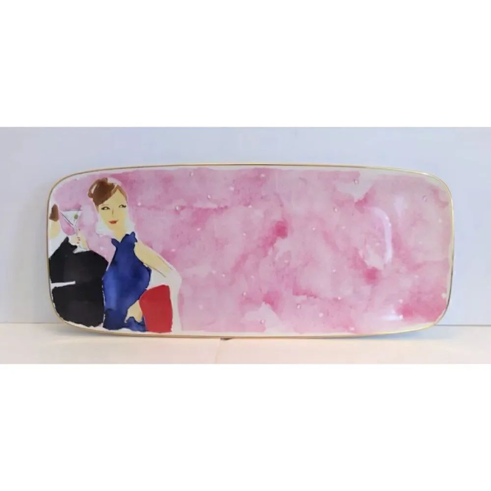 Kate Spade New York Illustrated Collection
Cocktails Anyone Hors D'oeuvres Tray